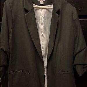 H&M Green Blazer